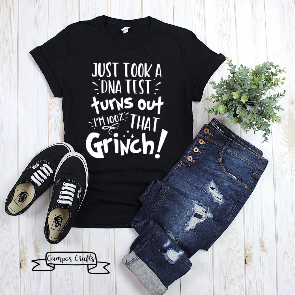 Dna Test 100 That Grinch Shirt